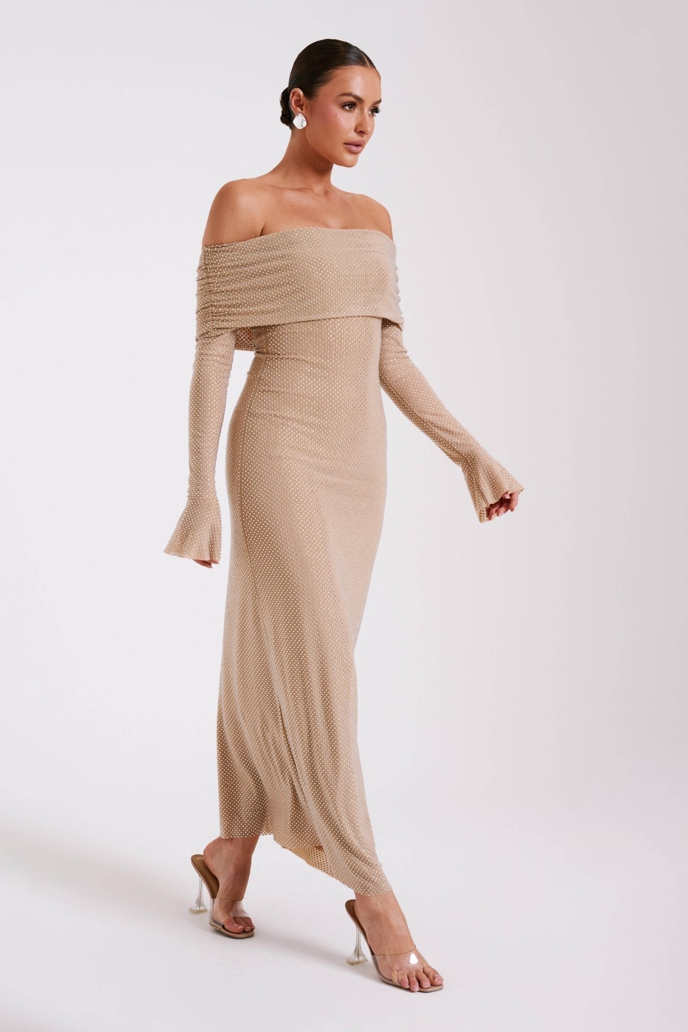 MYRTHE | DIAMOND MAXI KJOLE - Nordic Boutique &amp; Co.