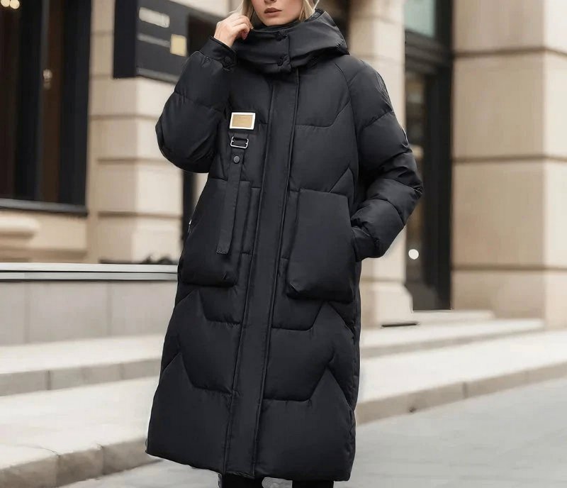 RITA | 50 % RABATT | QUILTET VINTER PARKA - Nordic Boutique & Co.