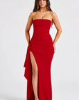 STACY | STRAPLESS MAXI KJOLE - Nordic Boutique & Co.