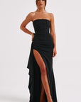 STACY | STRAPLESS MAXI KJOLE - Nordic Boutique & Co.